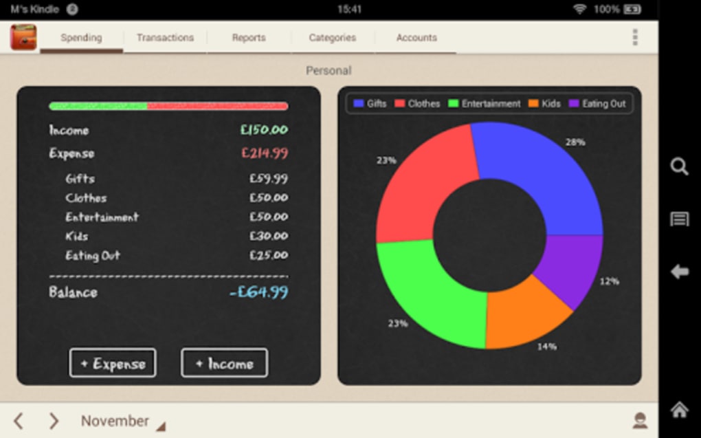 Spending Tracker for Android - Download