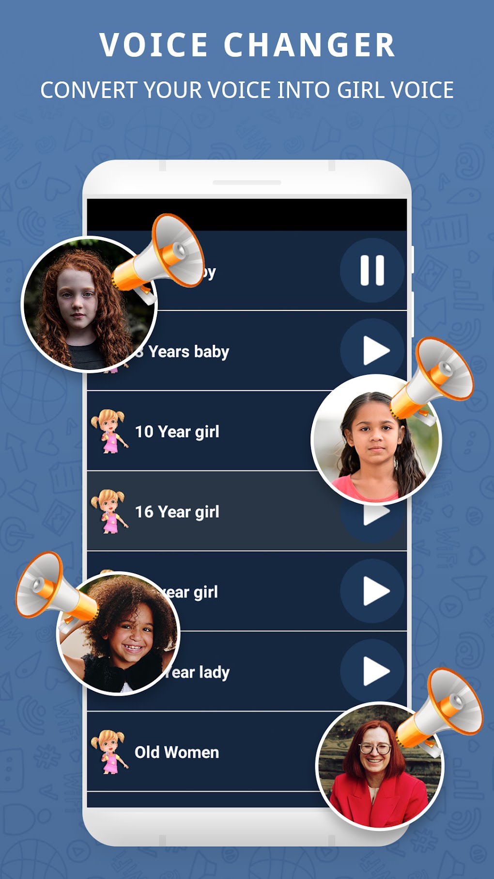 Girl Voice Changer PRANK Apk Download for Android Latest version 1039  comsinkappsgirlvoicechanger