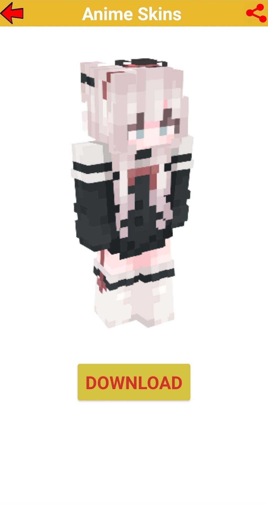 Anime Skins for Minecraft для Android — Скачать