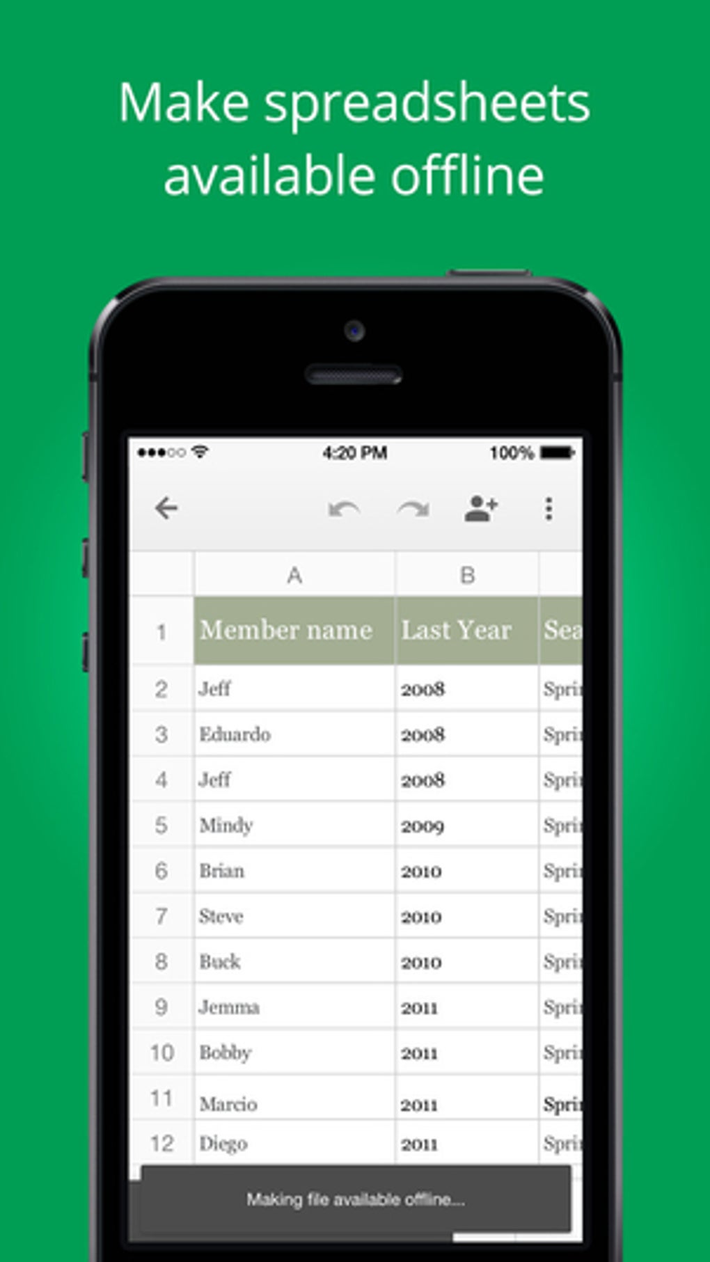 google-sheets-for-iphone-download