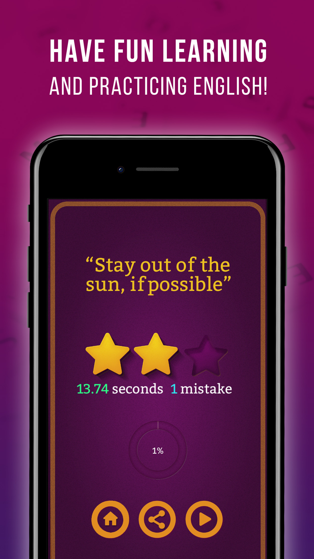 English Sentence Builder Game For IPhone 