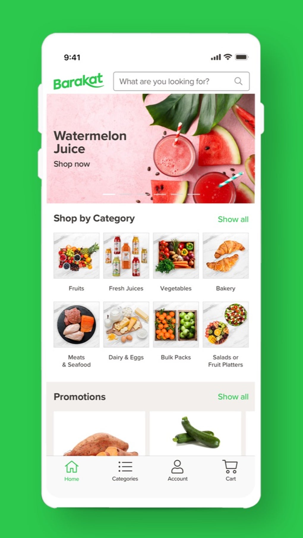 Barakat-Groceries Delivered для Android — Скачать