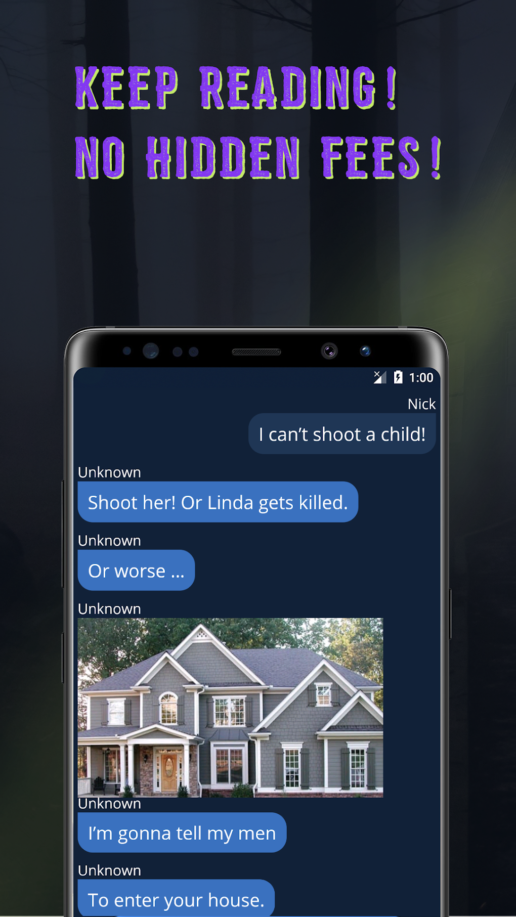 Scary Chat Stories - Addicted APK For Android - Download