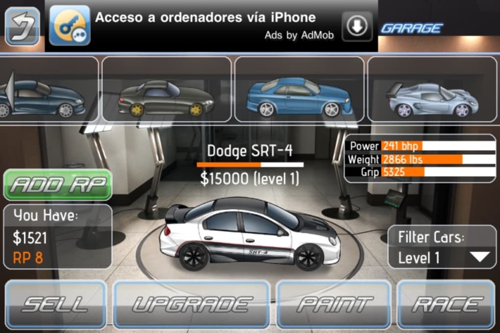Drag Racing Classic for iPhone  Download