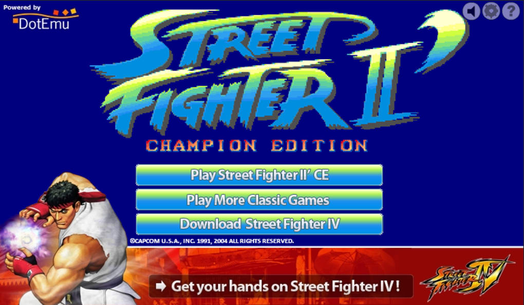 STREET FIGHTER II: CHAMPION EDITION jogo online gratuito em