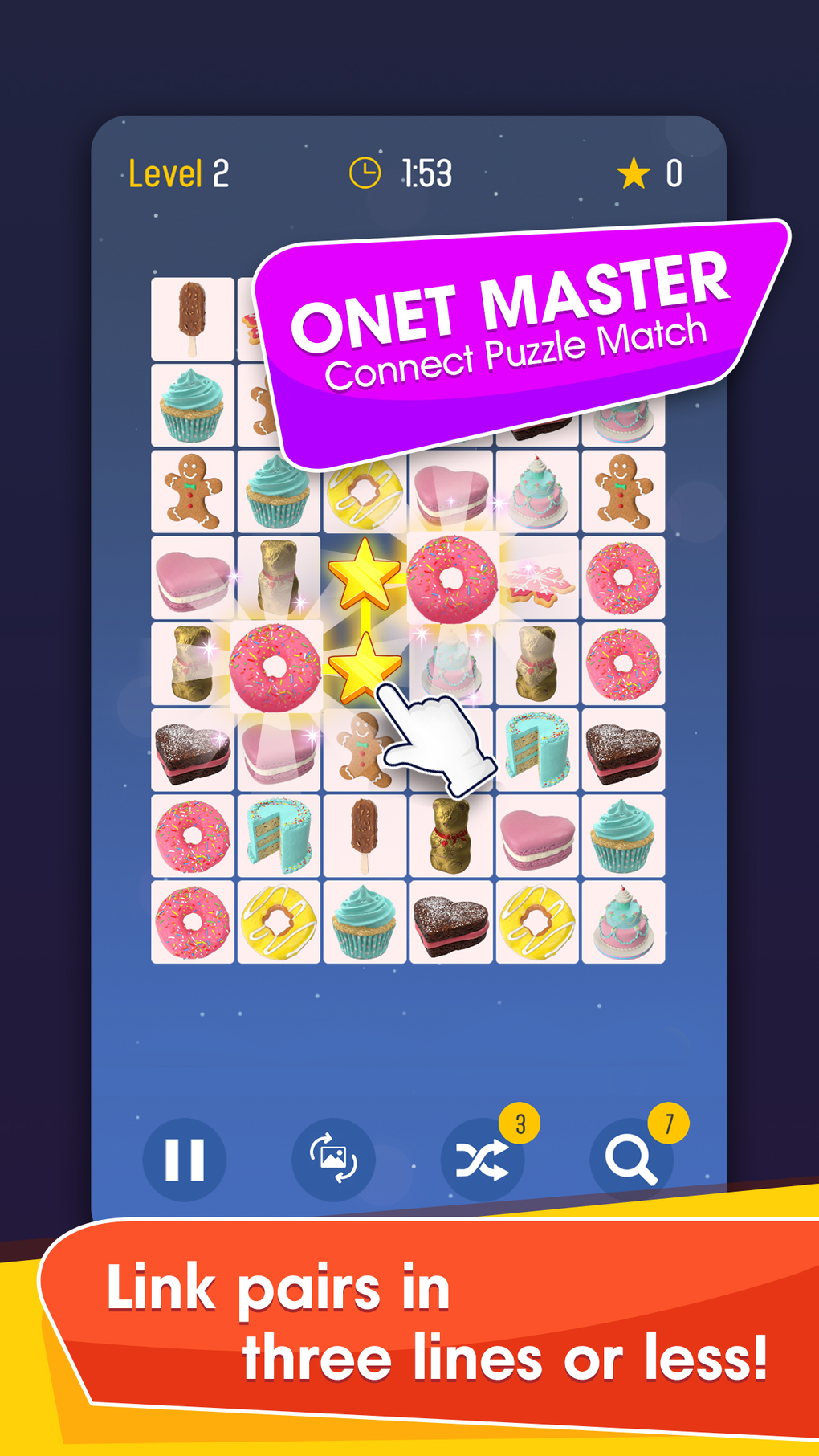 Onet Master - Connect Puzzle для iPhone — Скачать