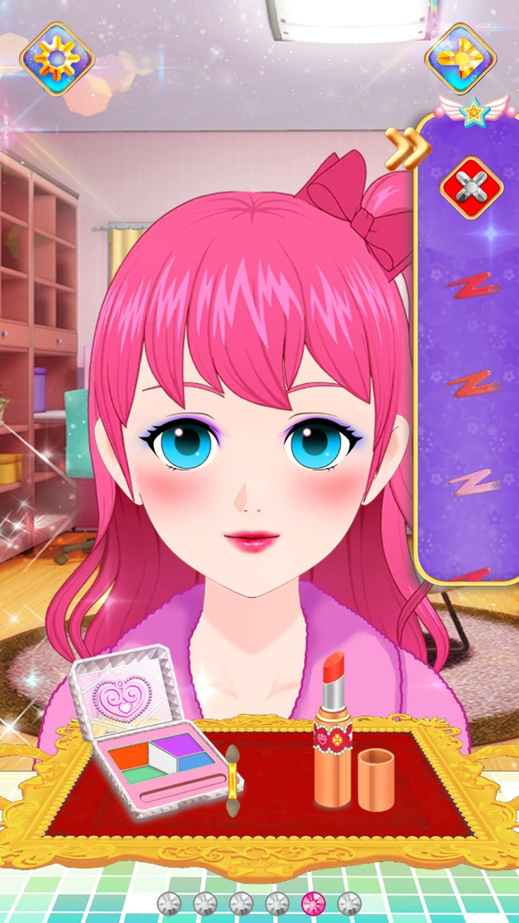 Shining Star Makeup game для Android — Скачать