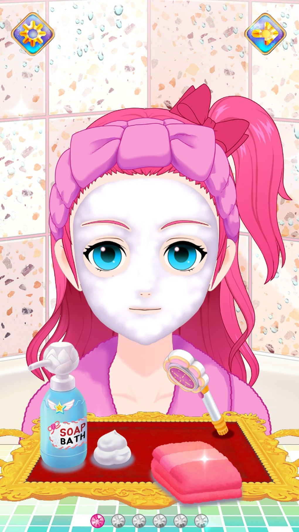 Shining Star Makeup game для Android — Скачать