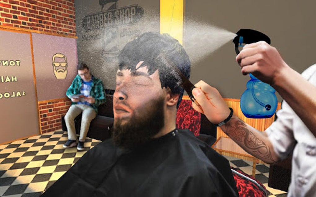 Real Barber Shop Haircut Salon 3D- Hair Cut Games APK pour Android  Télécharger