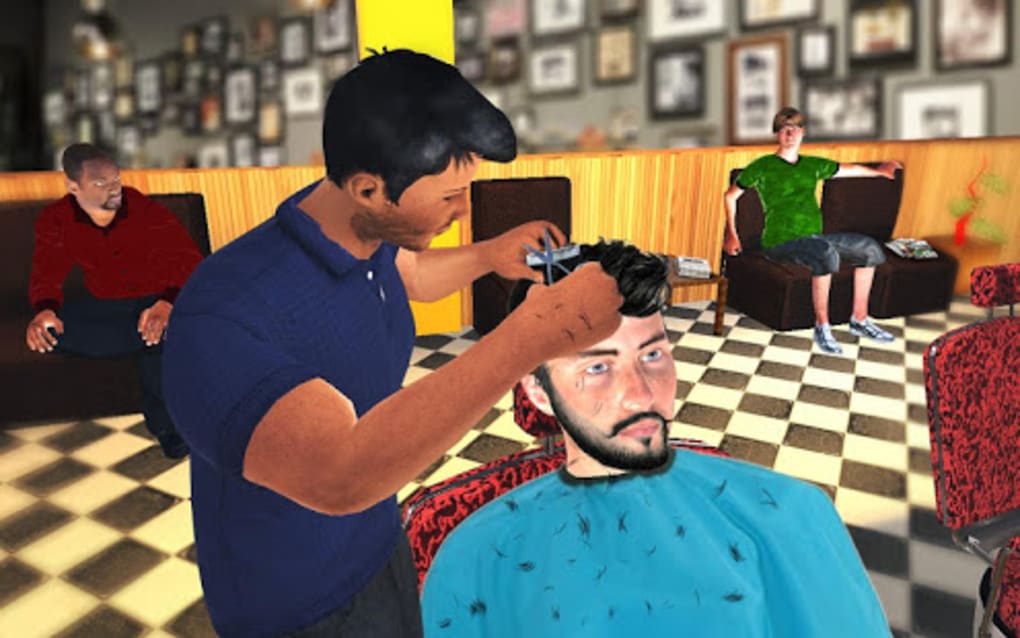 Barber Shop Hair Salon Cut Hair Cutting Games 3D for Android - Download