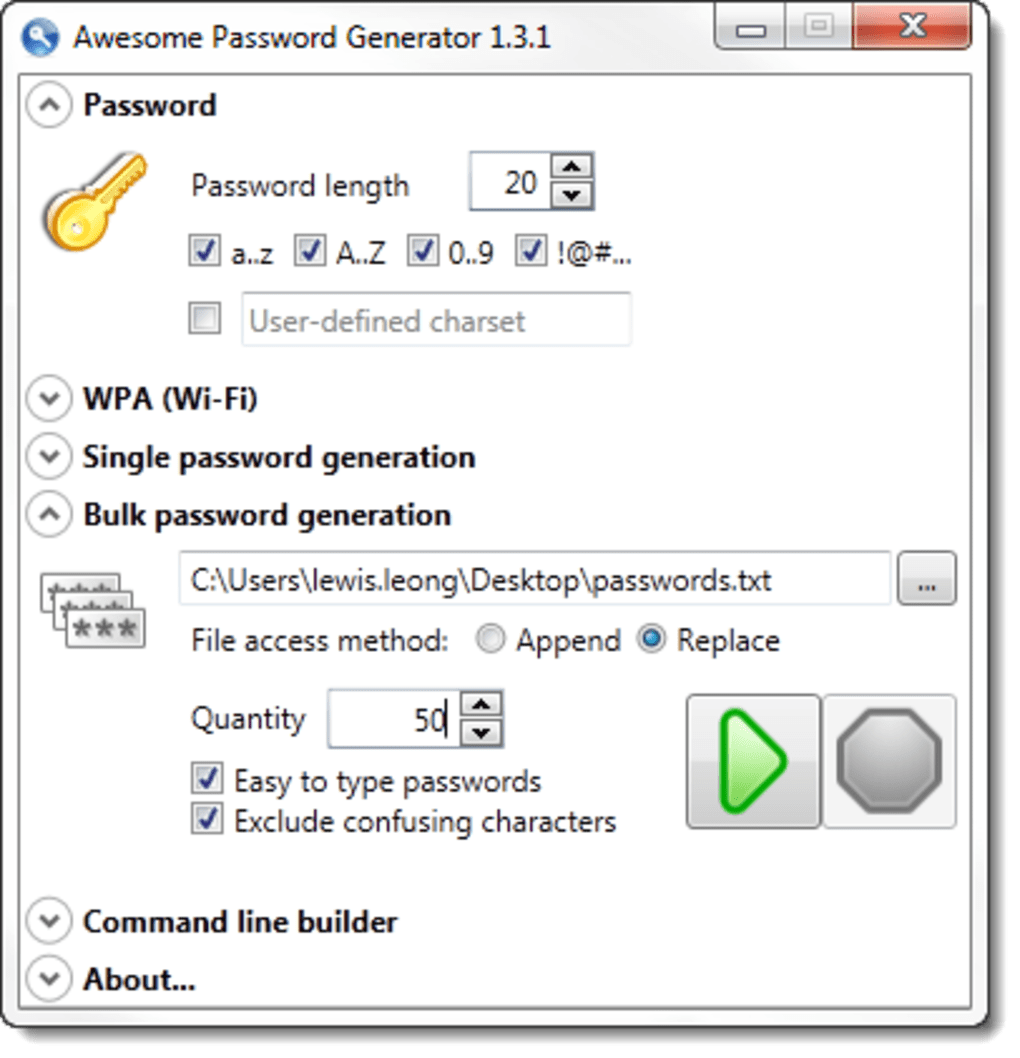 for windows instal PasswordGenerator 23.6.13