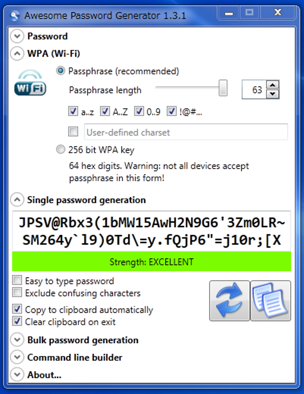 Awesome Password Generator Portable 無料 ダウンロード