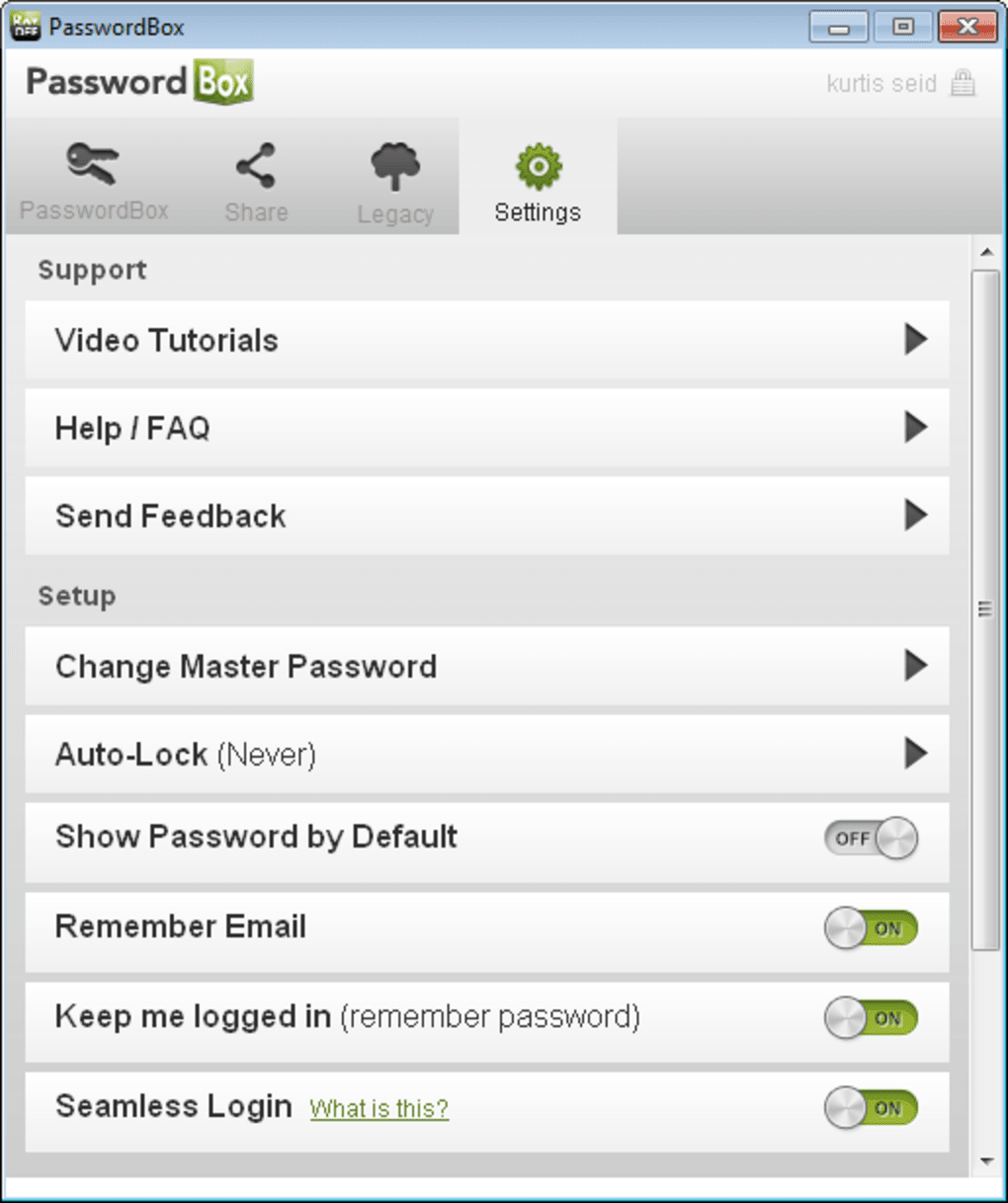 passwordbox alternatives