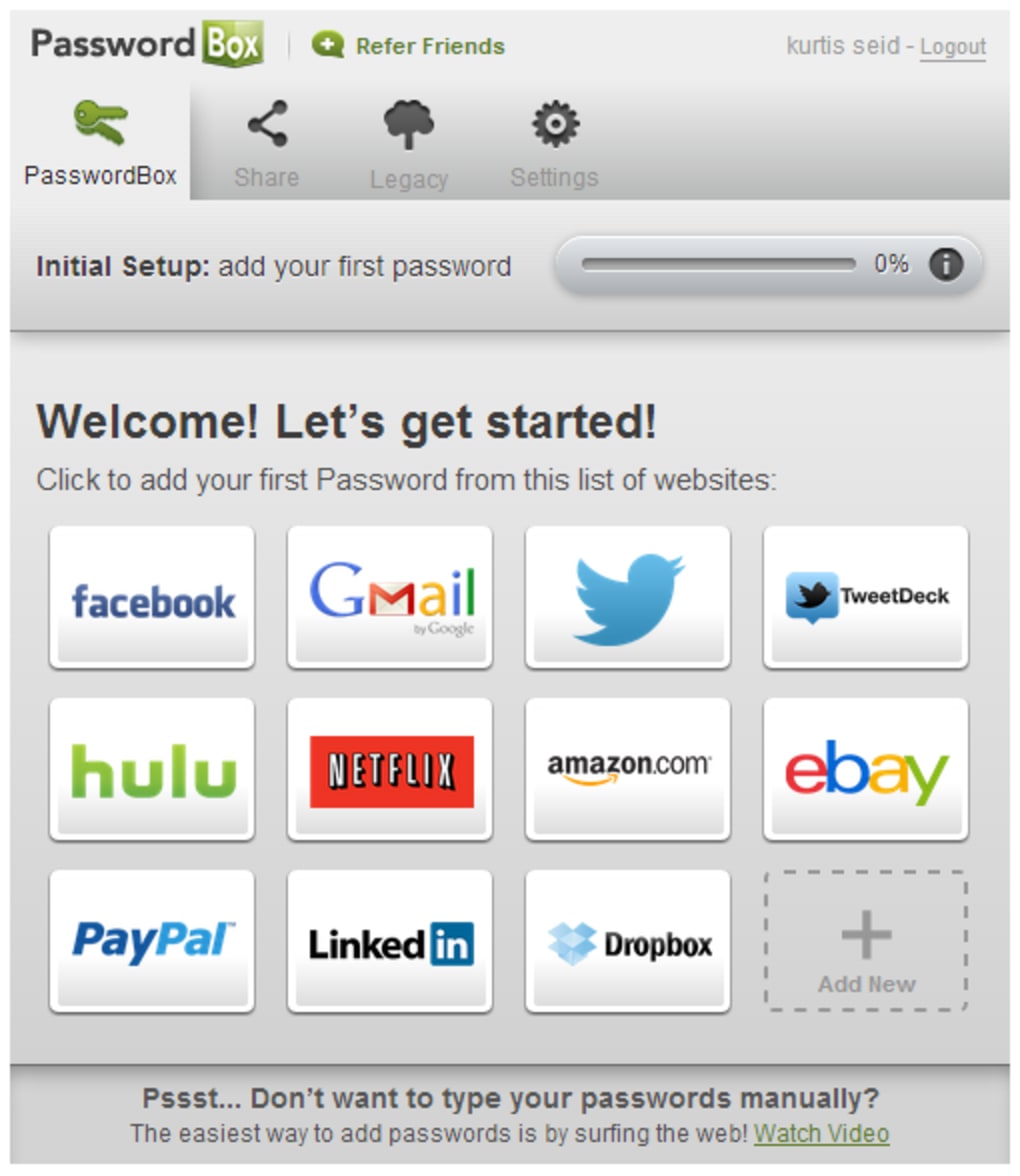passwordbox services