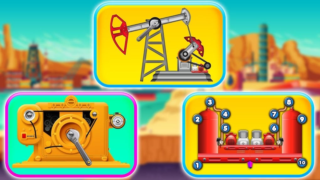 Oil Mining Factory: Petroleum Refinery Tycoon Sim for Android