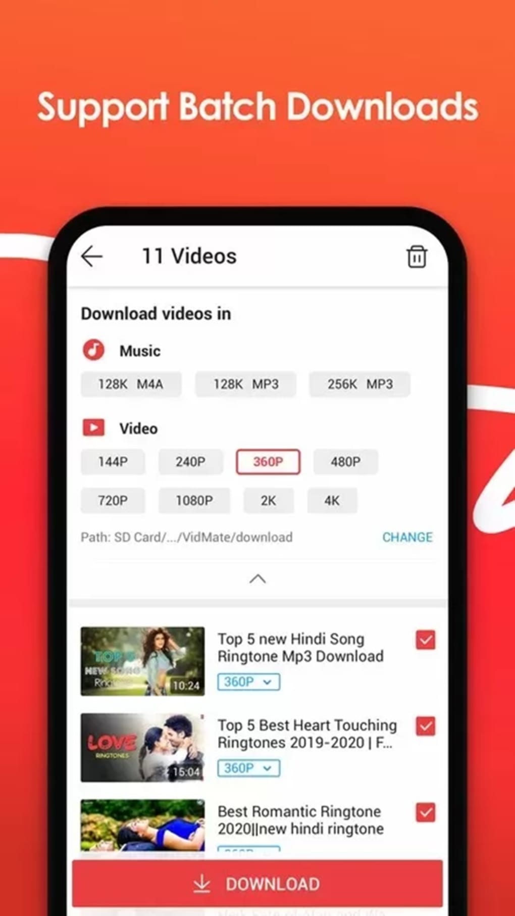 Stream Download APK Vidmate 2021 and Watch Videos Offline on Your
