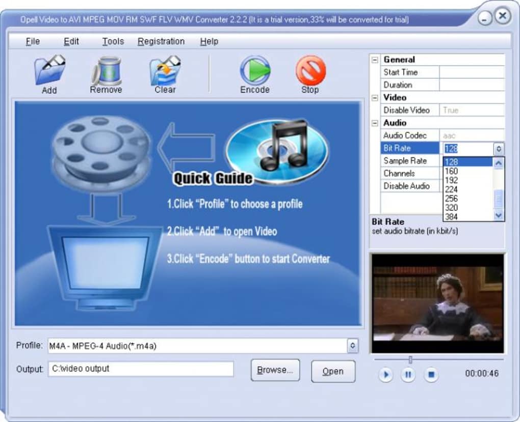 Opell Video to AVI MPEG MOV RM SWF FLV WMV Converter ...