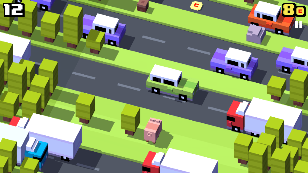 Crossy Road - Endless Arcade Hopper App Review