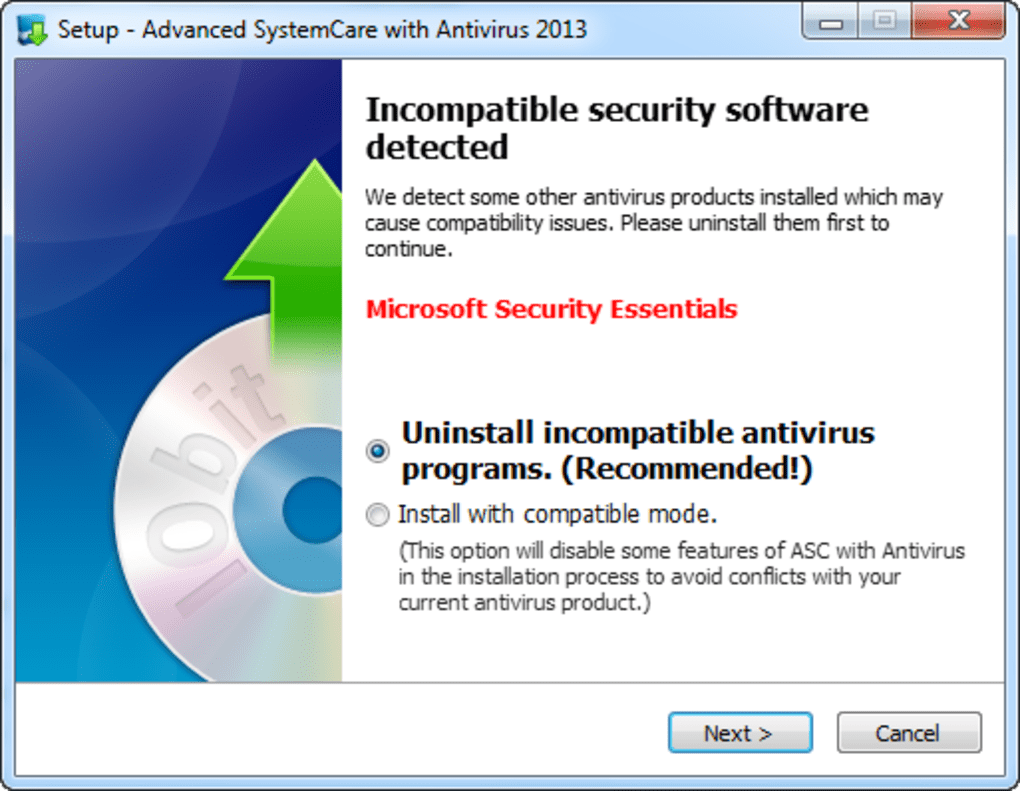 advanced systemcare antivirus