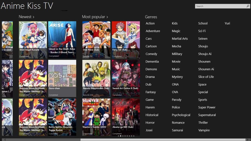 Anime Kiss TV - Download