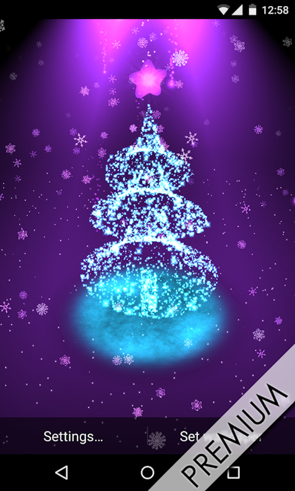 Christmas tree live wallpaper APK for Android - Download