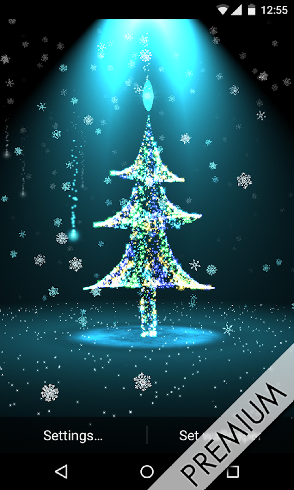 Christmas tree live wallpaper APK for Android - Download