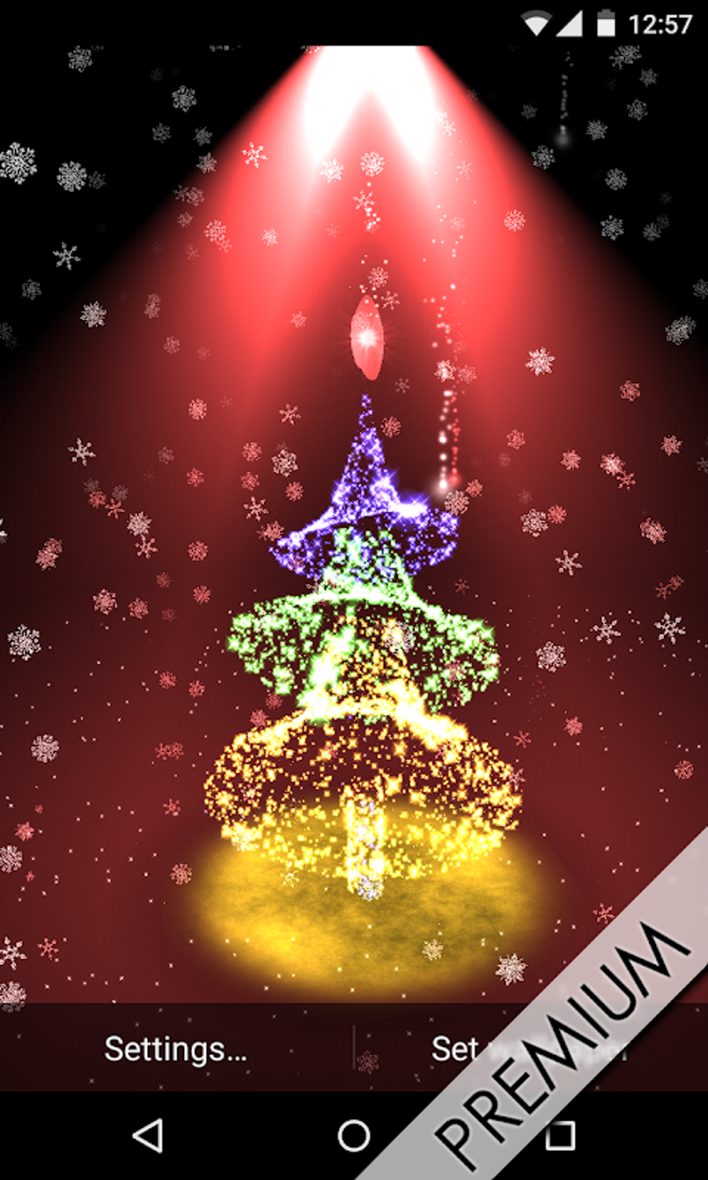 Christmas tree live wallpaper APK for Android - Download