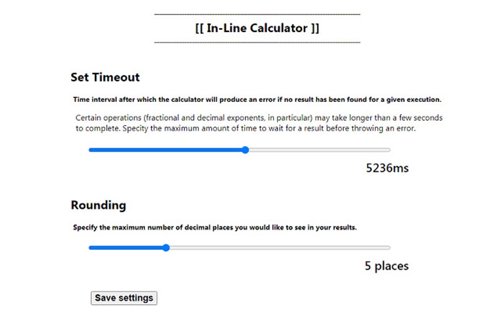 InLine Calculator para Google Chrome Extensão Download