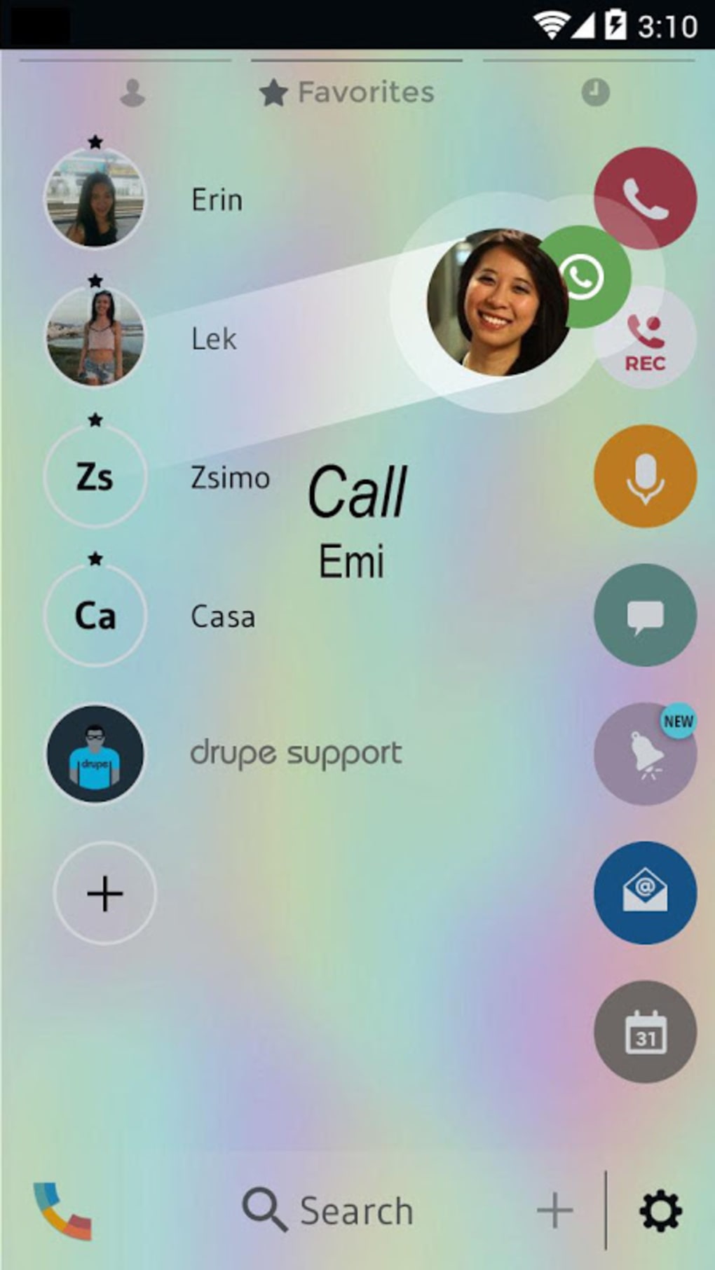 Holographic Phone Dialer Theme APK for Android - Download