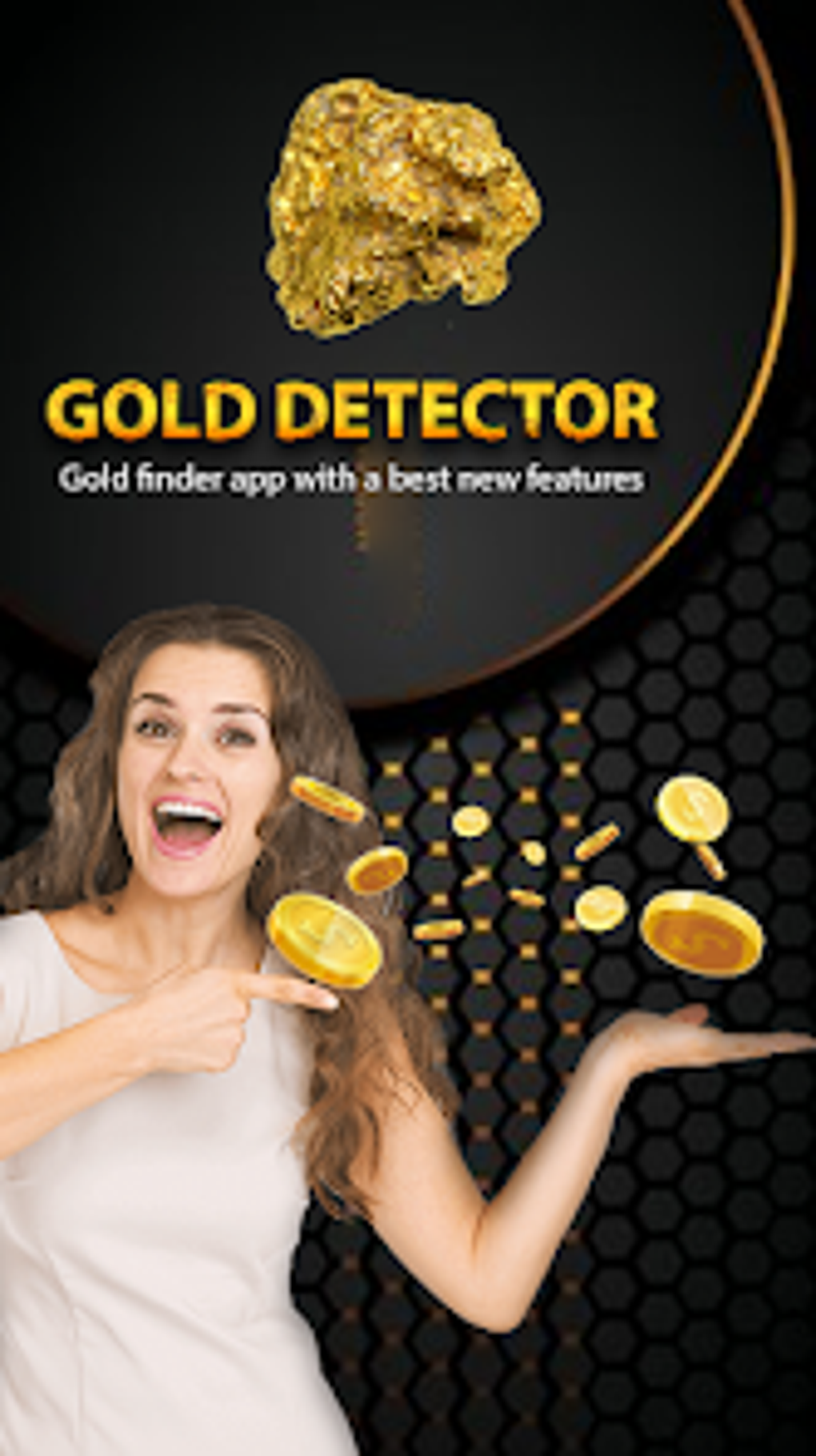 Gold detector - Metal detector для Android — Скачать