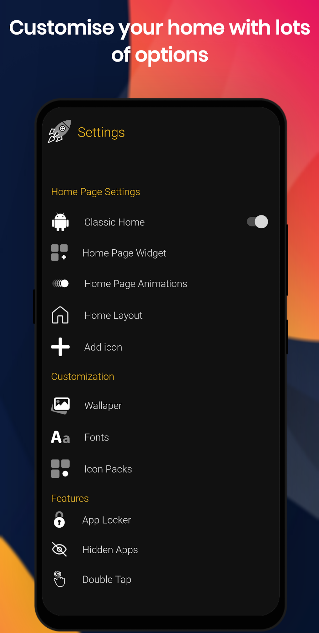 Ace Smart Launcher - Themes для Android — Скачать