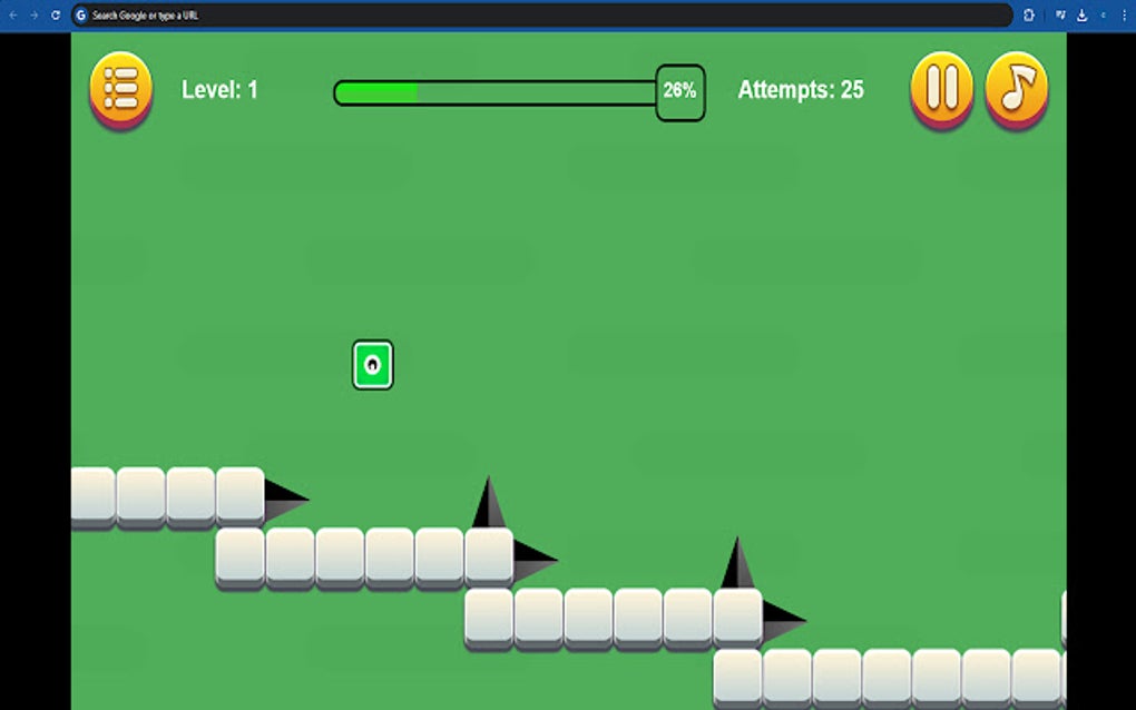 Amazing Cube Adventure Game cho Google Chrome - Tiện ích mở rộng Tải về