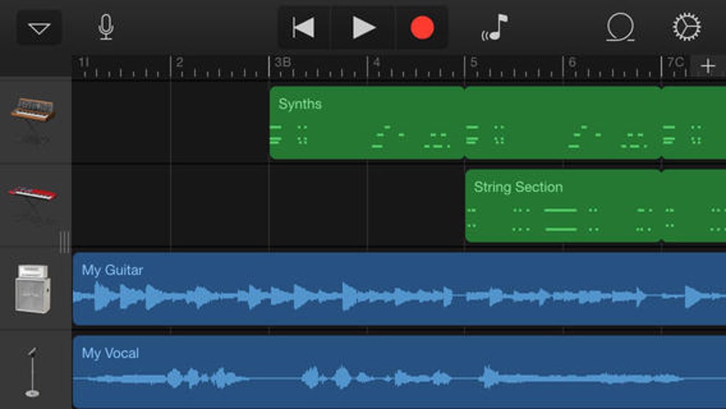 Delete garageband from iphone