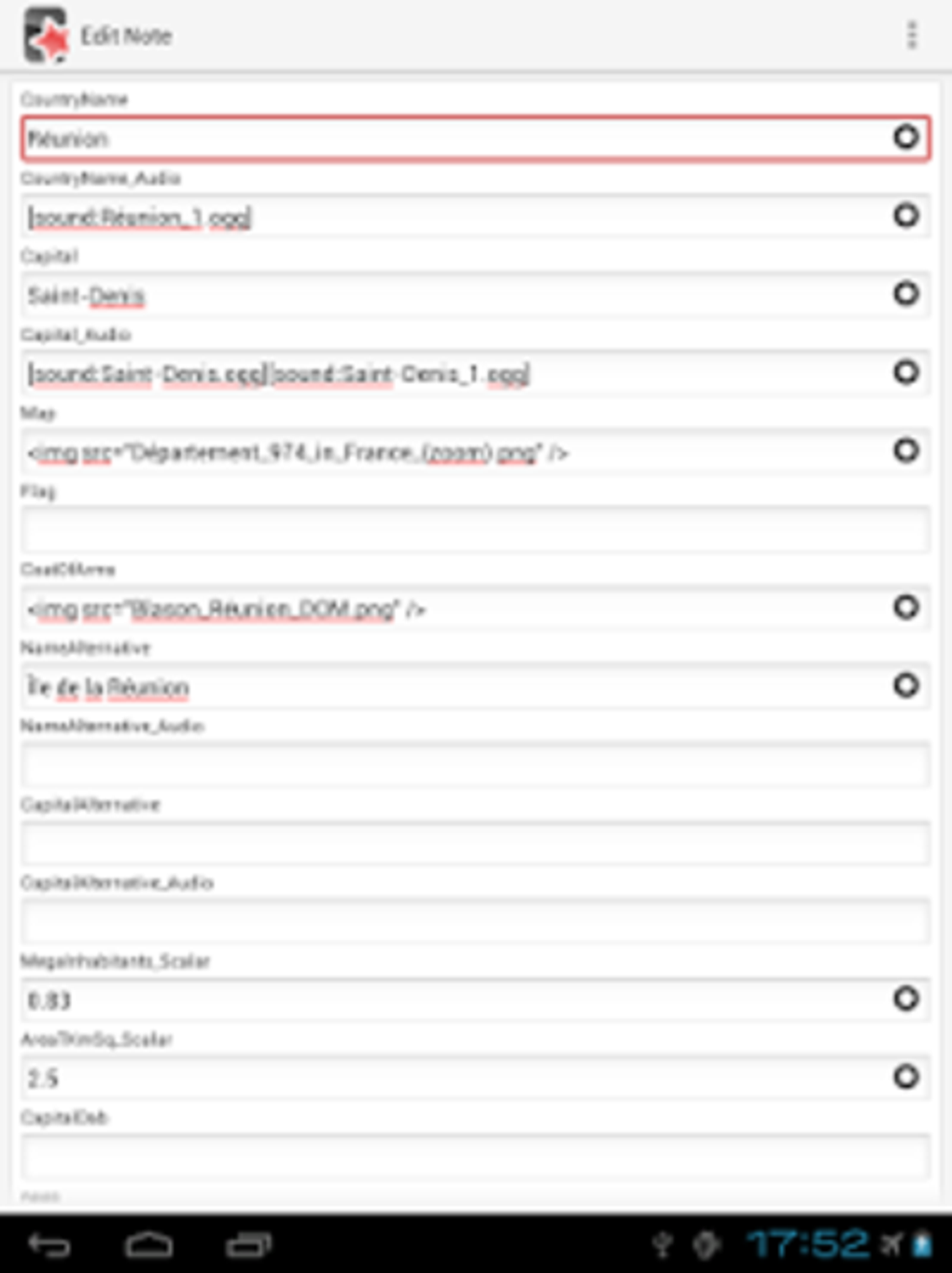 Android AnkiDroid Flashcards 