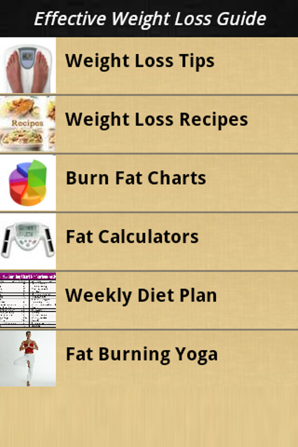 Effective Weight Loss Guide APK Para Android Download