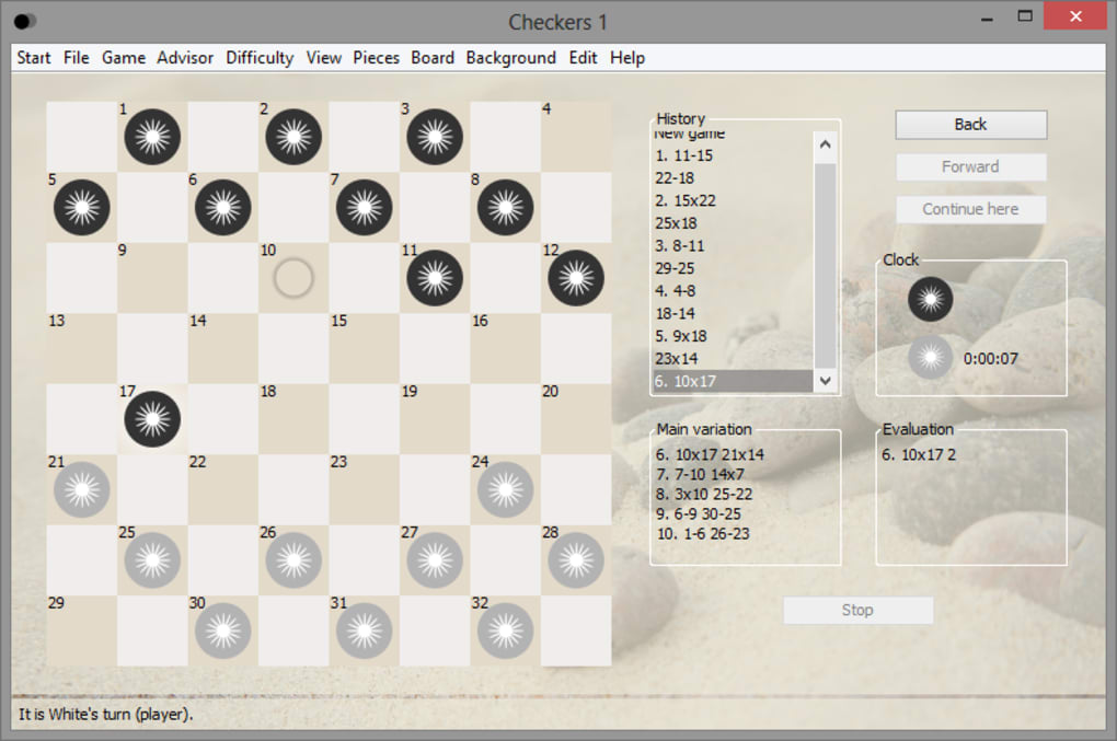 Checkers ! instal the last version for windows