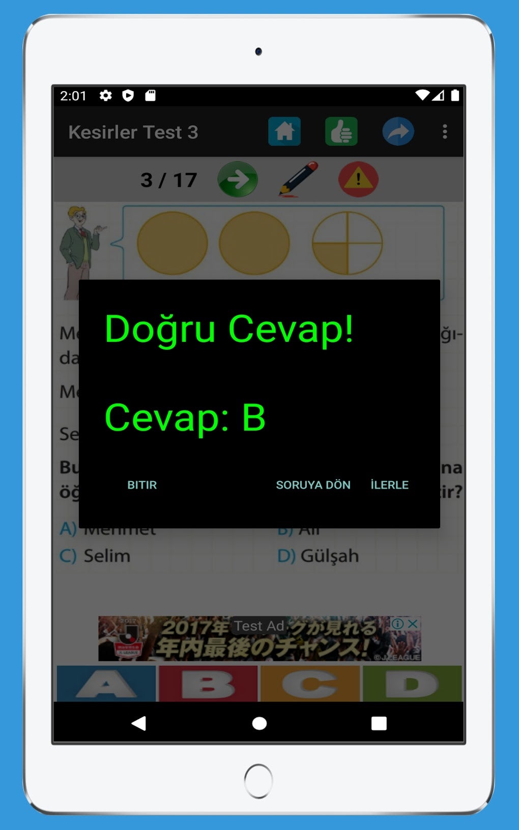 Android Için 4. Sınıf Tüm Dersler Test Çöz - İndir