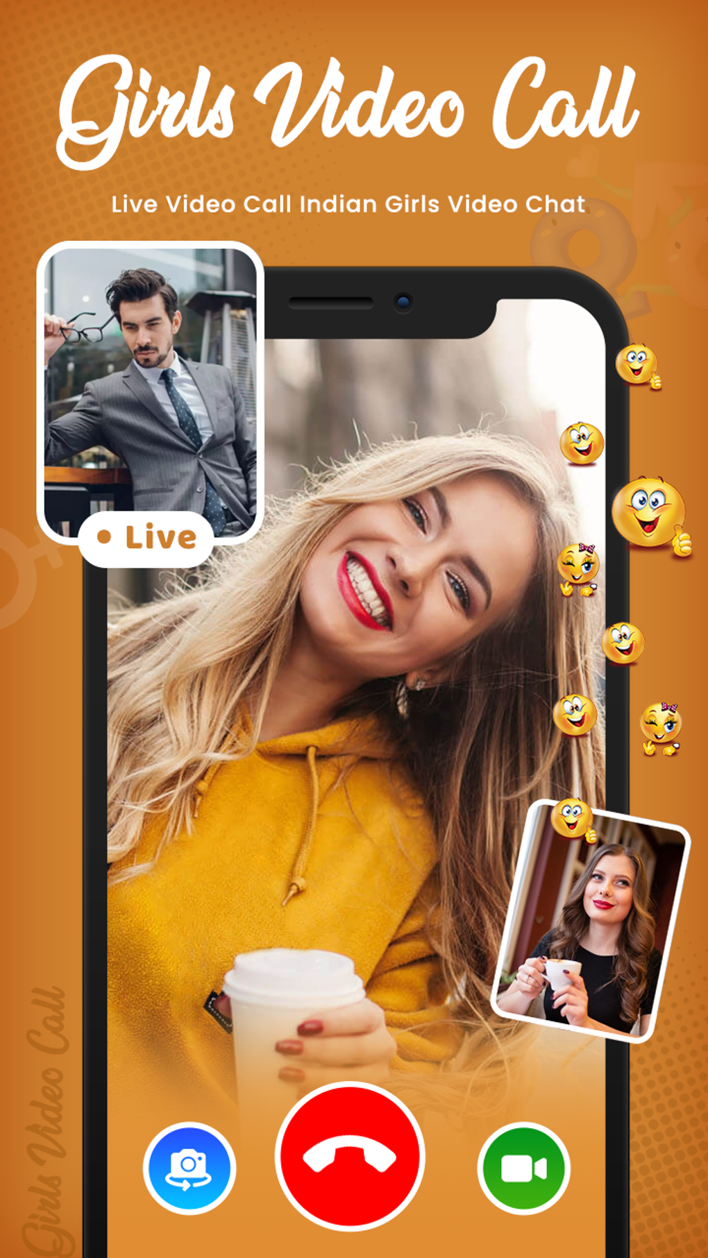 Girls Live Video Call App For Android 