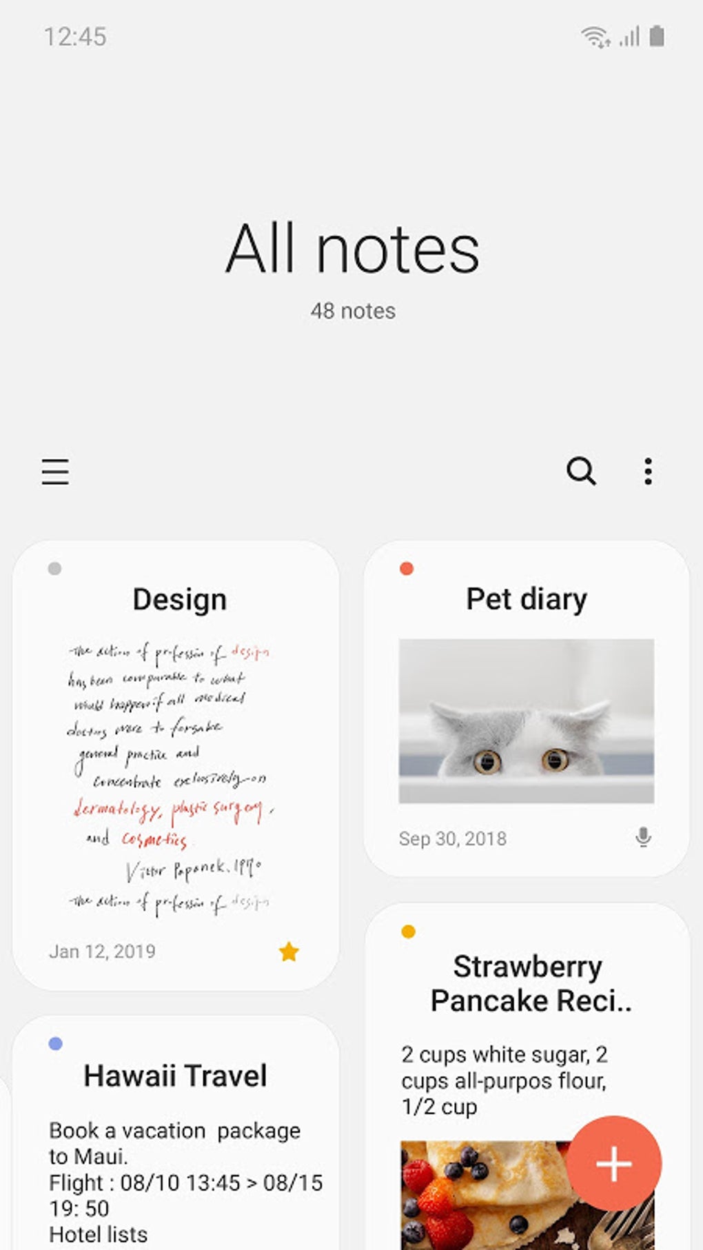 Samsung Notes APK для Android — Скачать