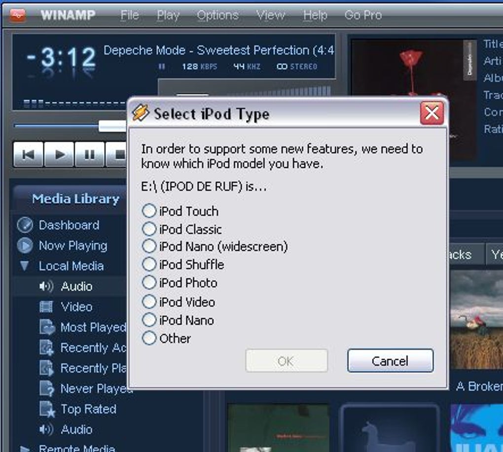 winamp player for mac