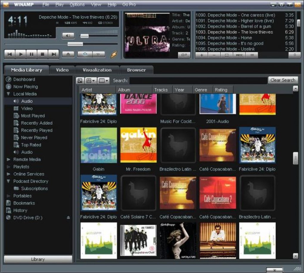 winamp italiano