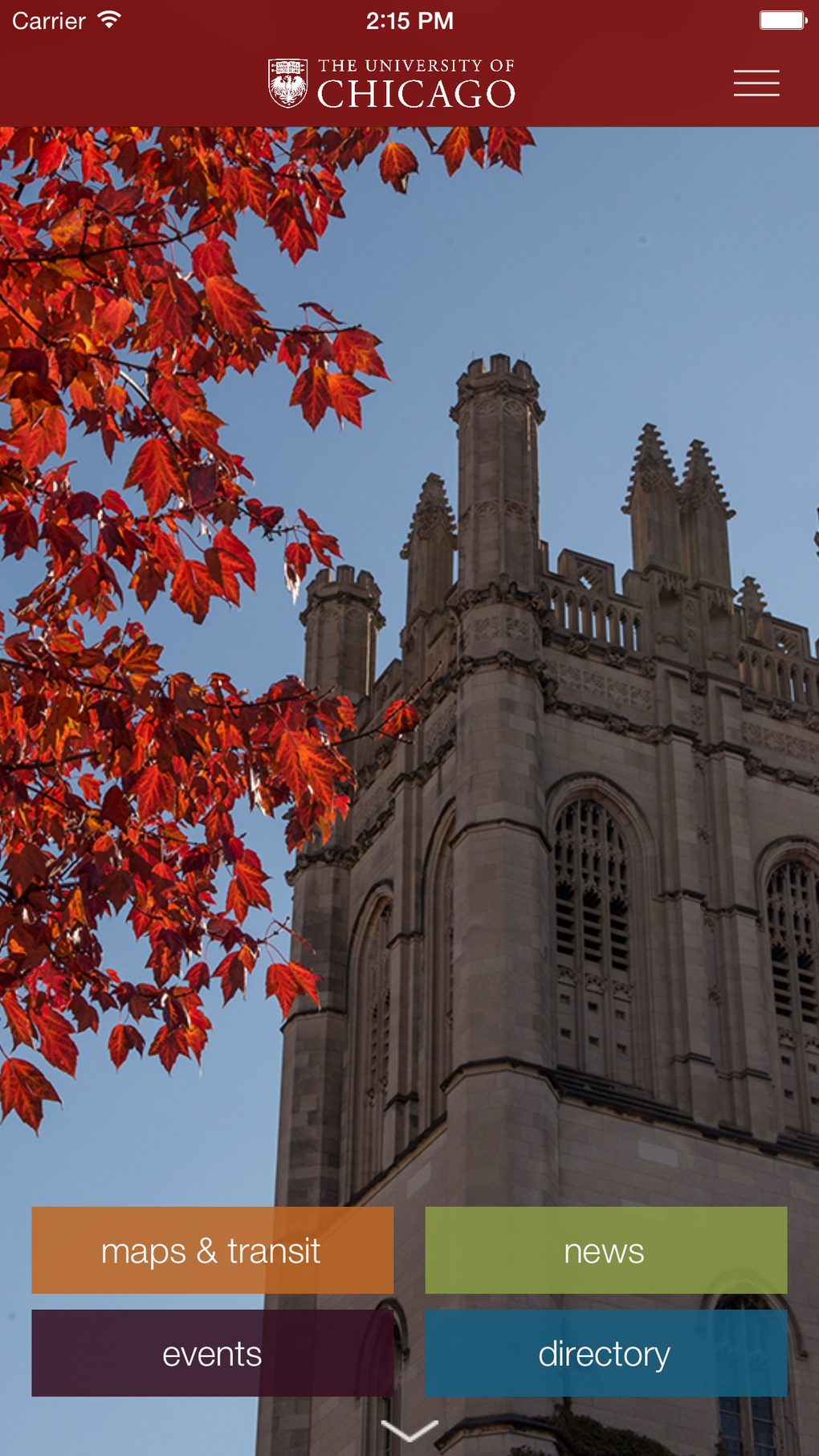 UChicago для iPhone — Скачать