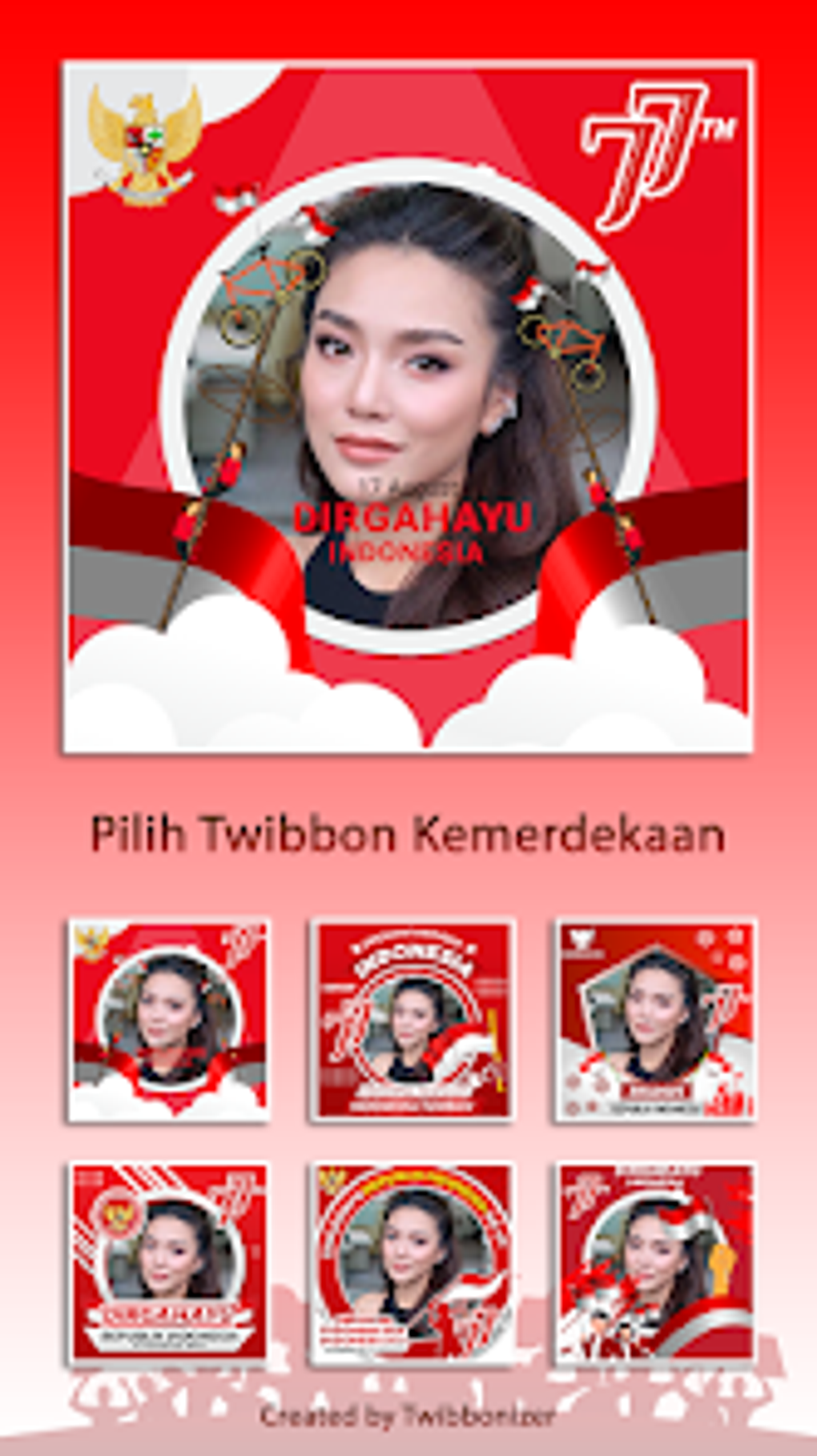 Twibbon HUT RI 2022 For Android - Download