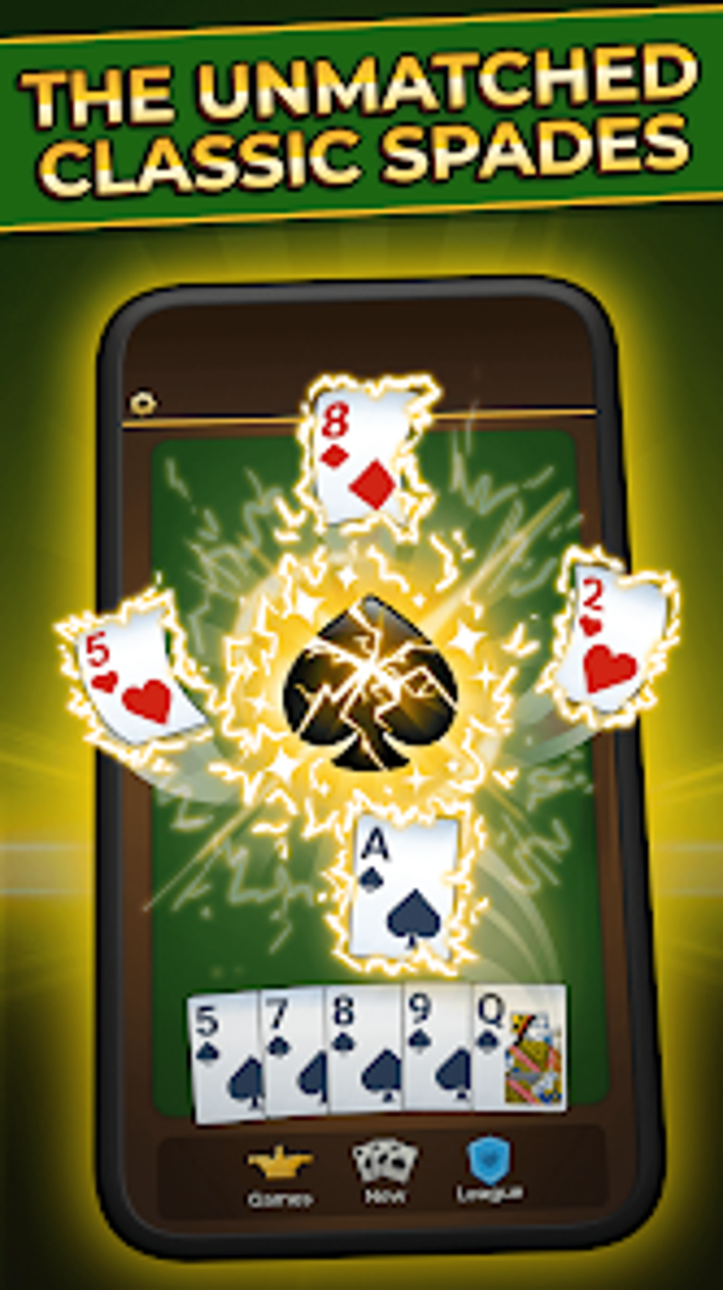 Spades classic card game para android descargar