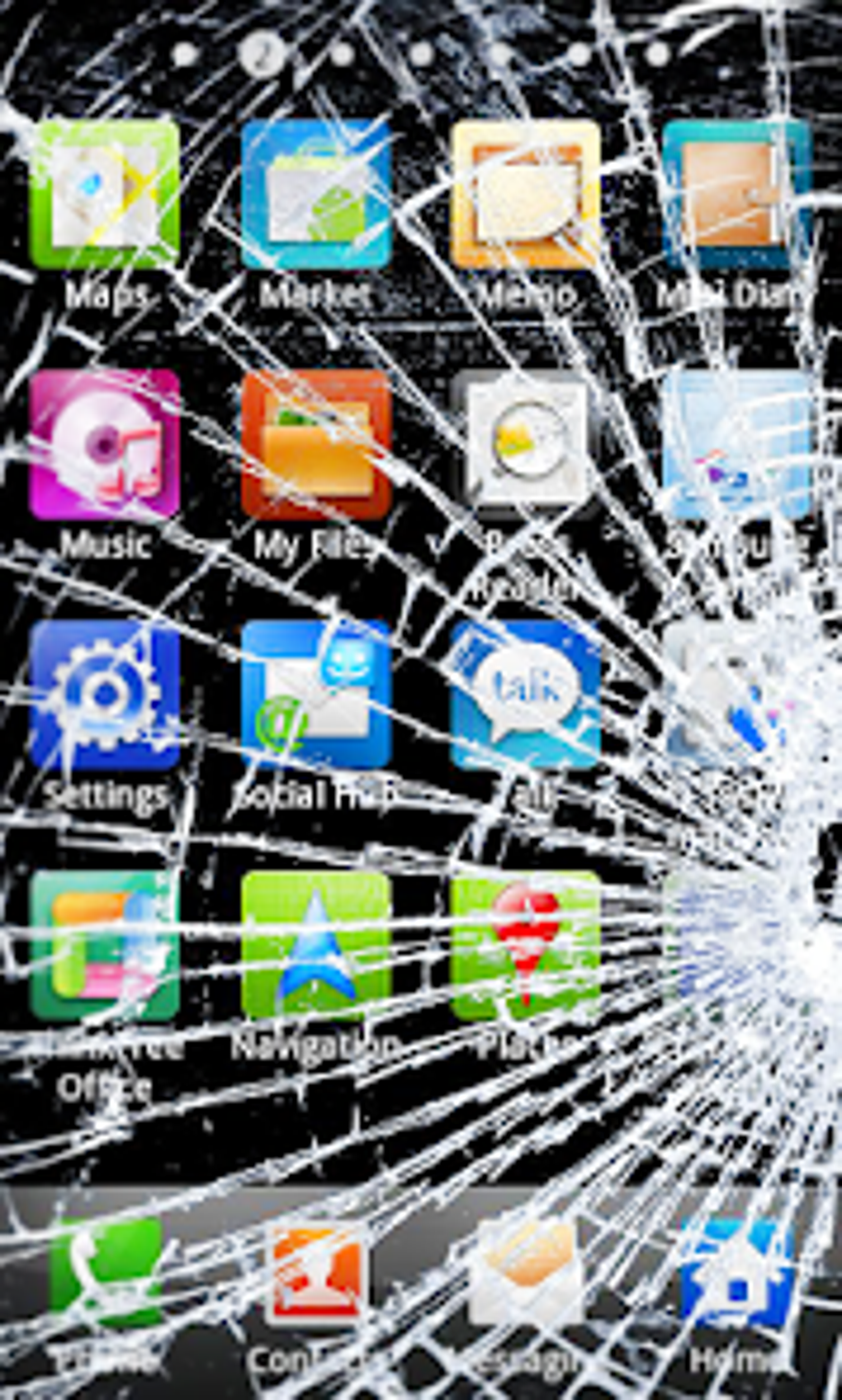 Broken Screen - Cracked Screen для Android — Скачать