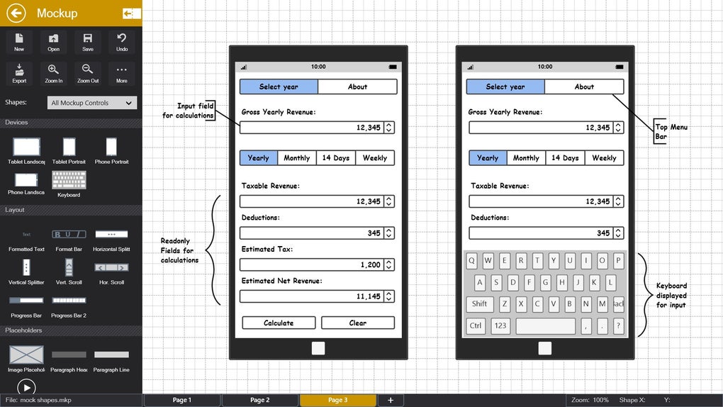 Download Mockup Pro - Wireframe and Interface Design - Download