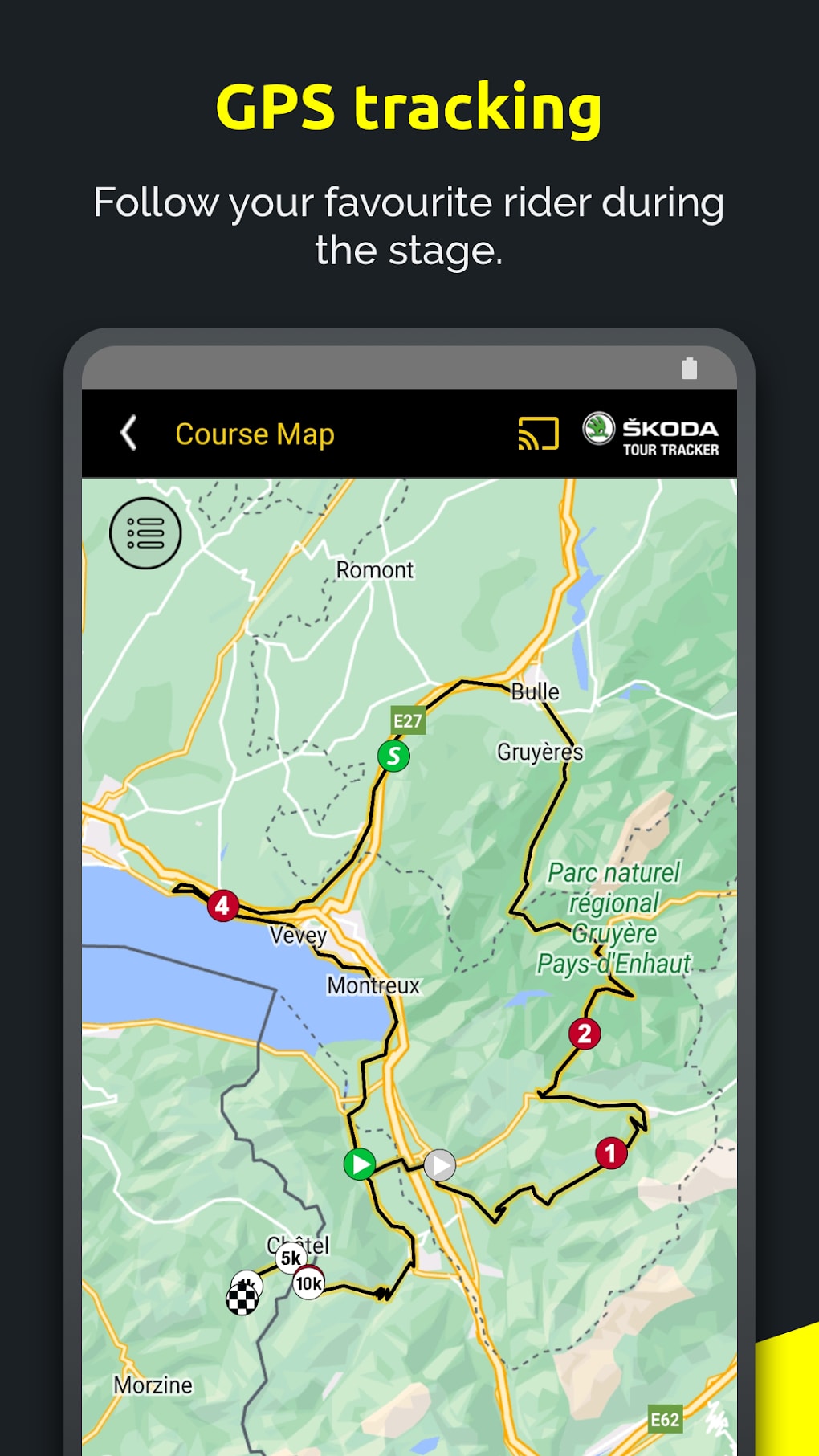 SBS ŠKODA Tour Tracker for Android Download