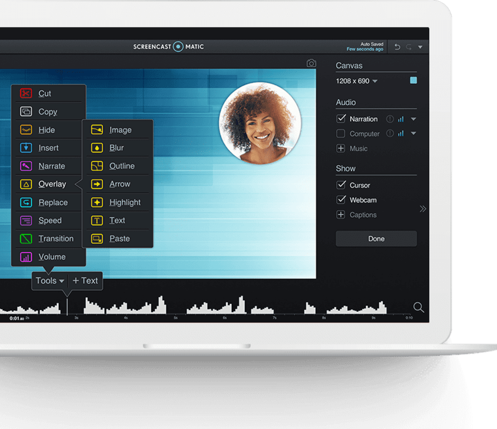autodesk screencast recorder trim video