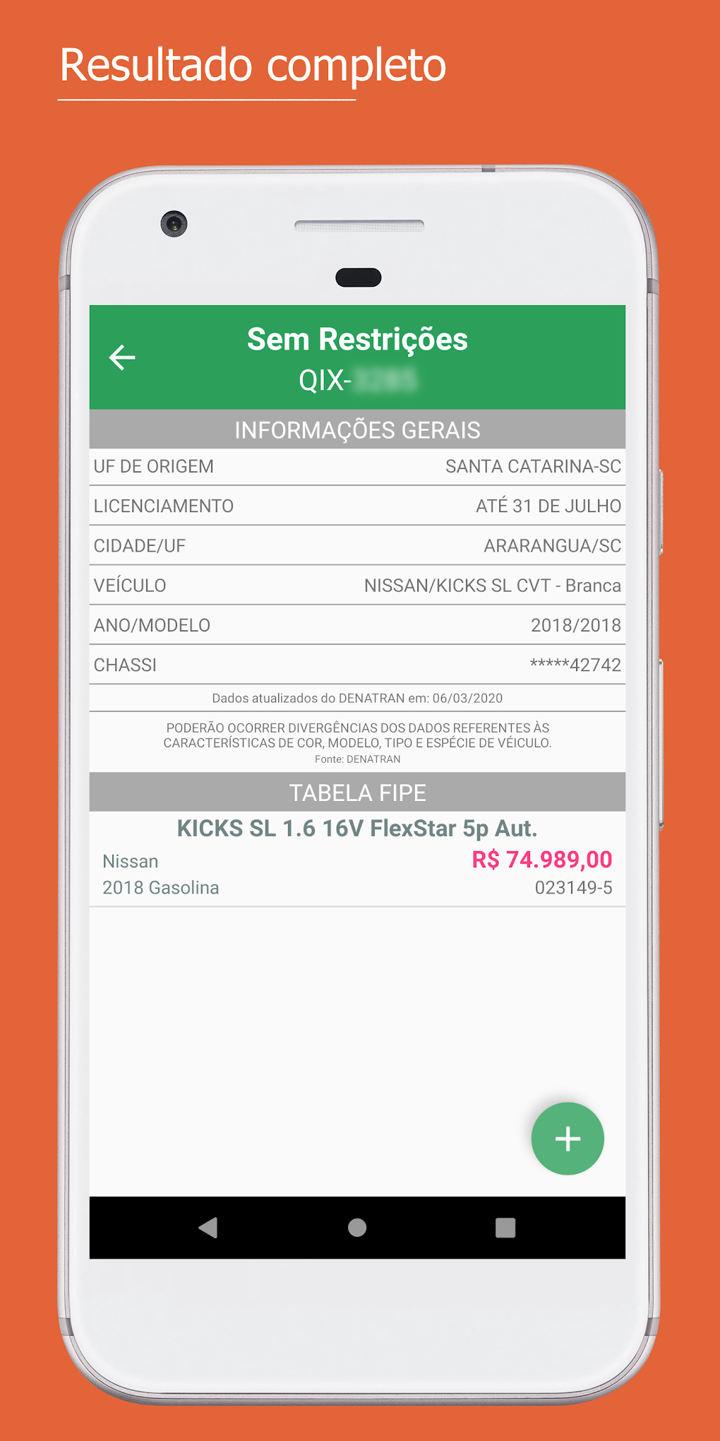 Consulta Placa + Mercosul + Tabela FIPE APK (Android App) - Baixar