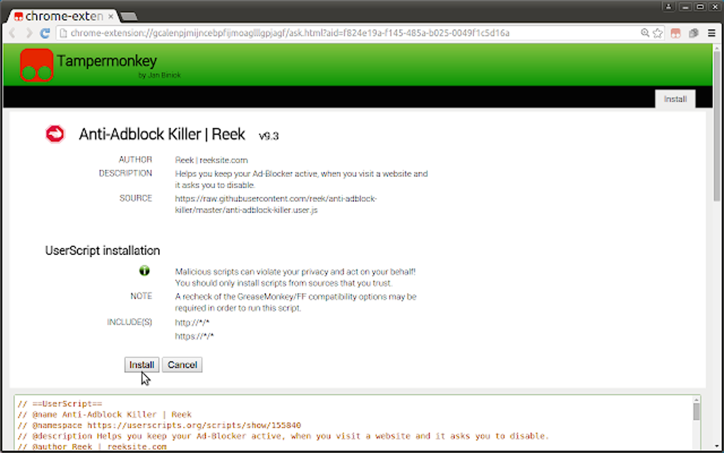 Tampermonkey Download
